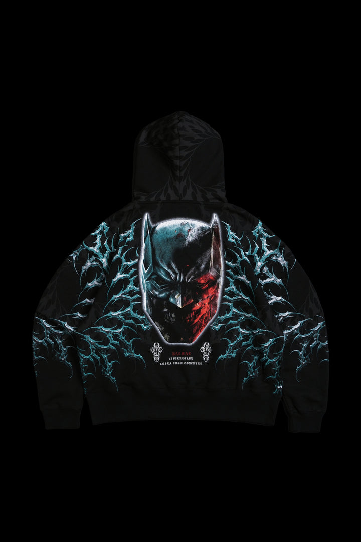 Knight Of The Dead Forever Hoodie in Black