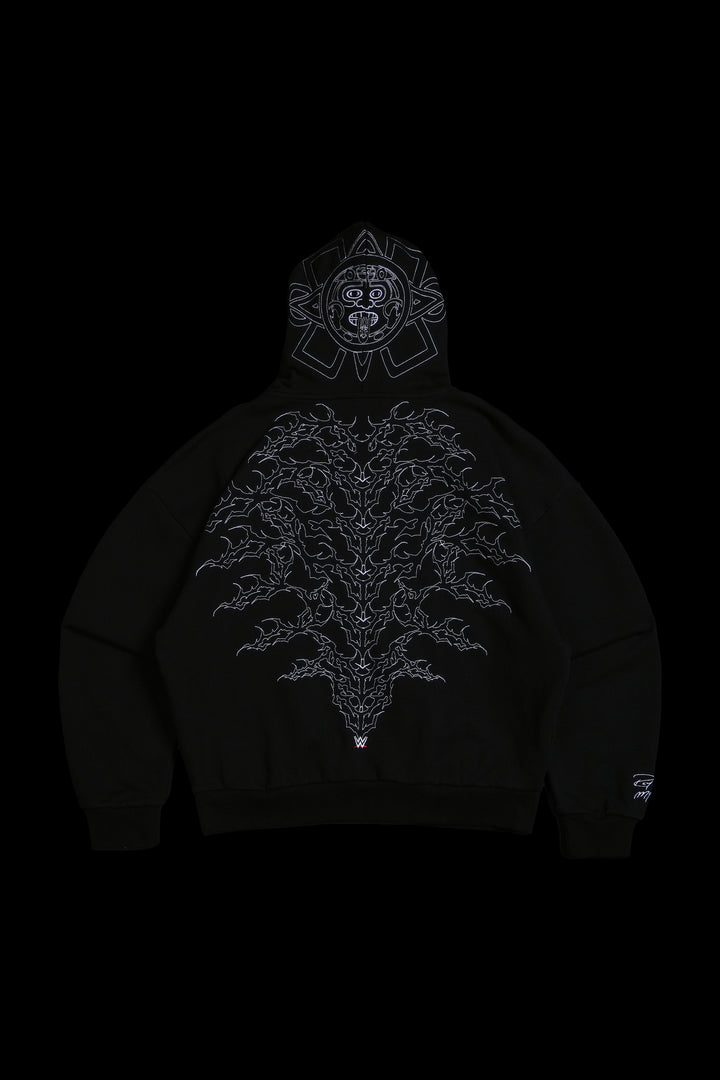 Rey Mysterio Full Zip Up Hoodie in Black