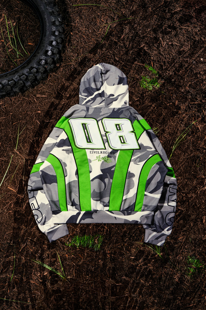 Arctic Warfare Civil Zip Up Hoodie in Camo