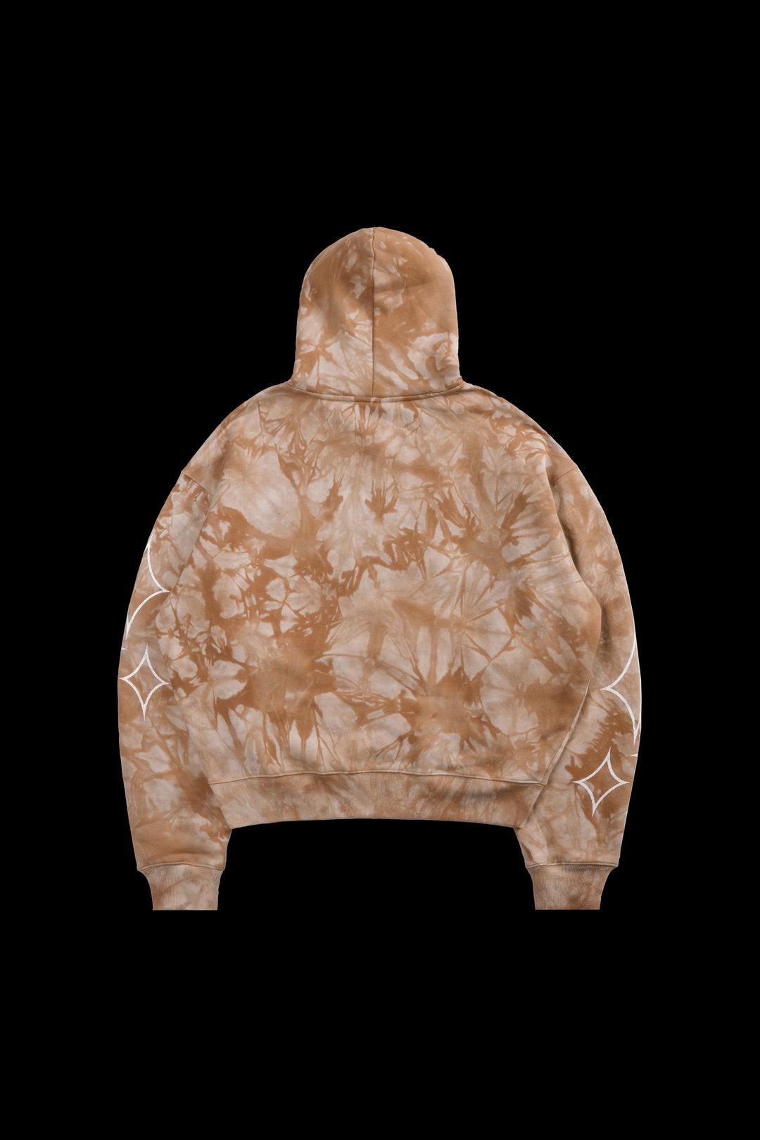 Heavy Chaos Classic Zip Up Hoodie in Sandstorm Wash