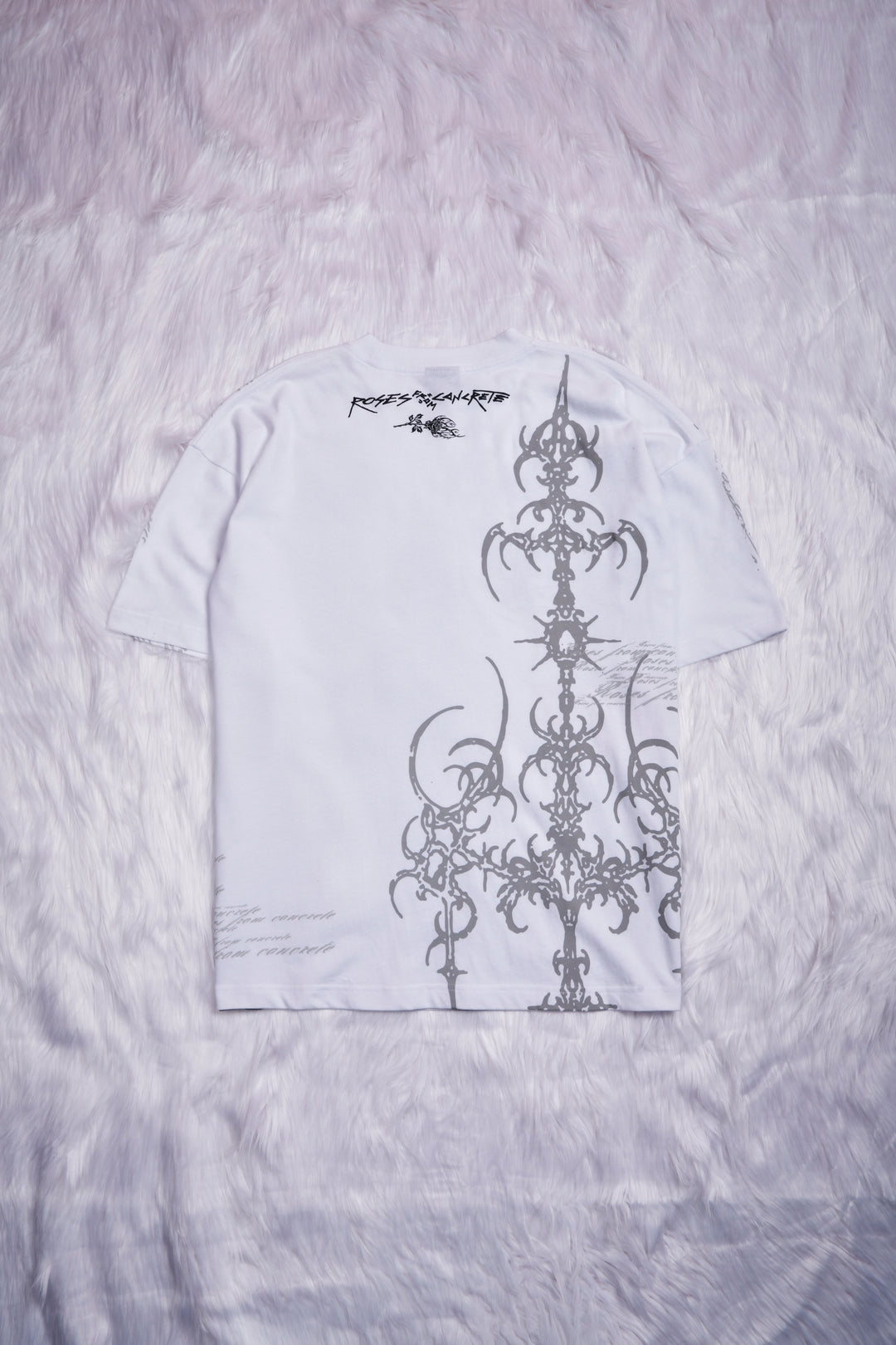 Delicate Destruction American Classic Oversized Tee in White