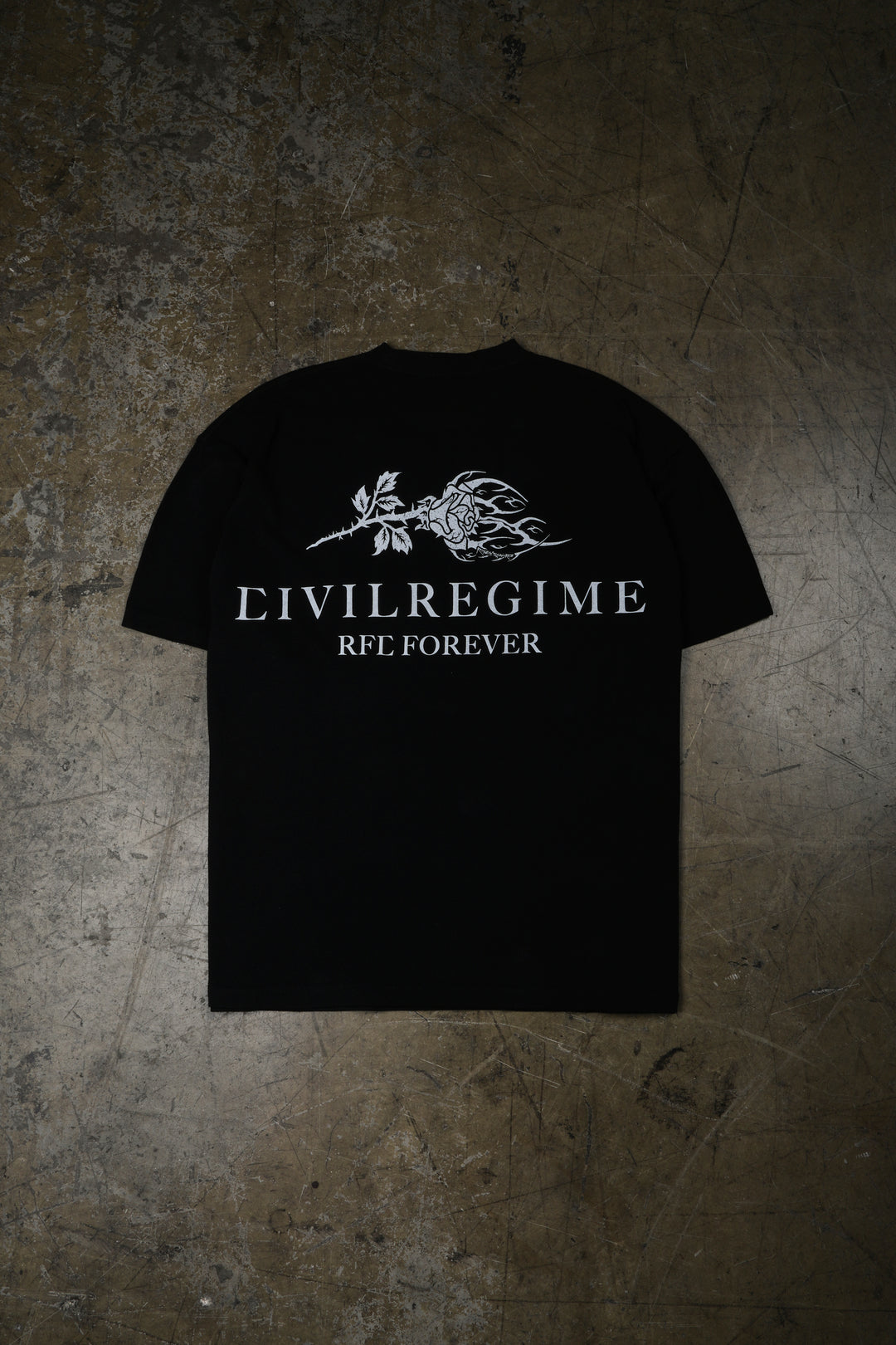 End Of The Line 199X Oversized Tee in Black
