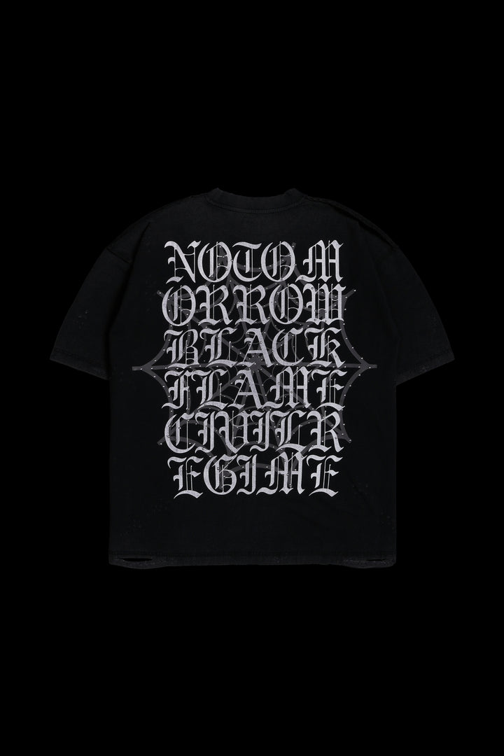 Pain FMR Tee in Vintage Black
