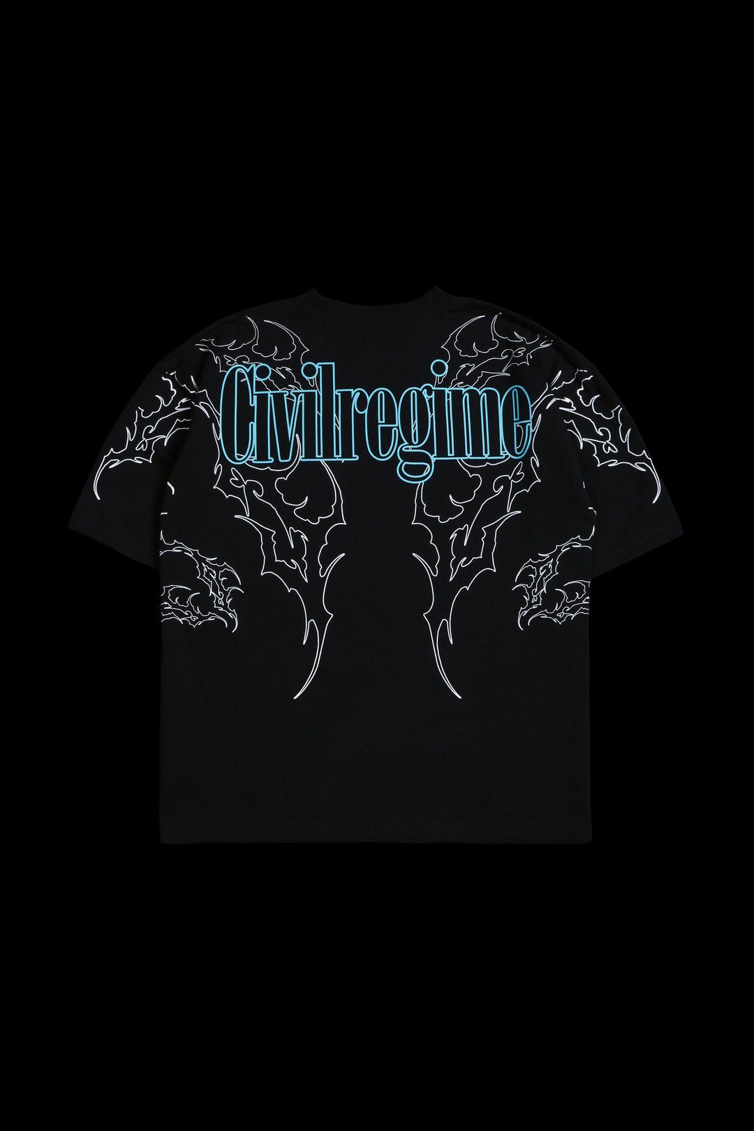 Wrath Of Geto "Side By Side" 199X Oversized Tee in Black