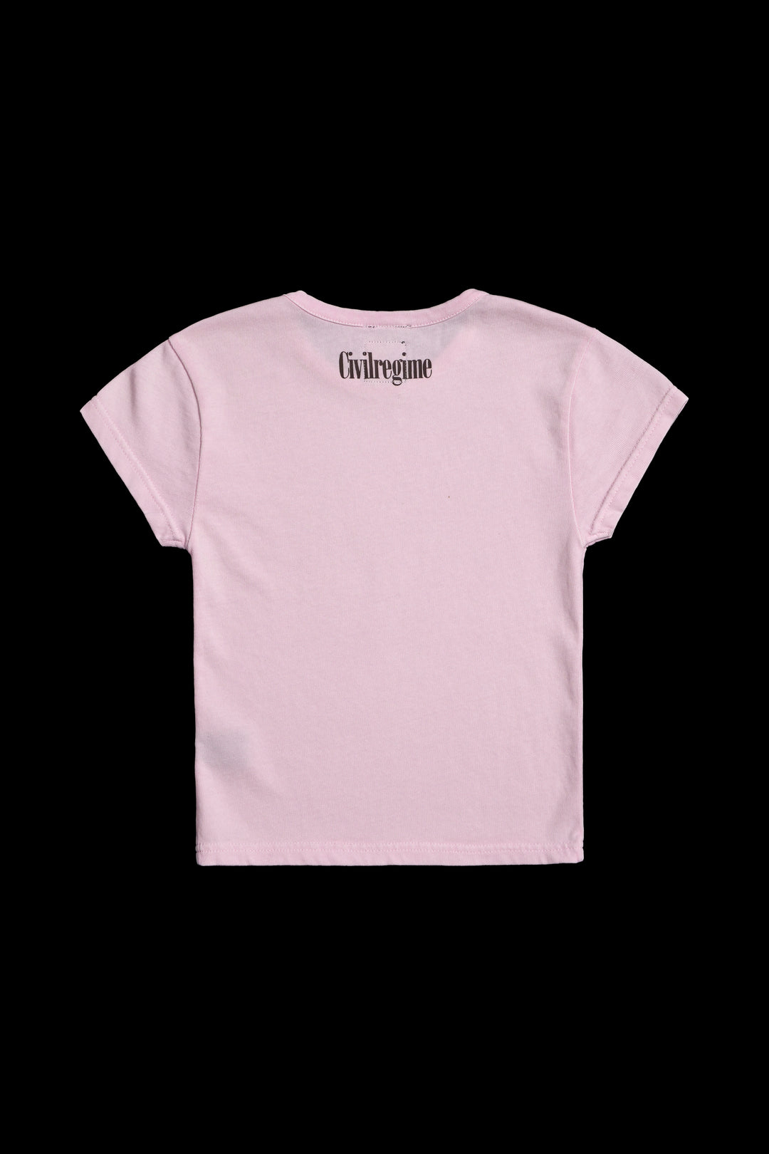 Concrete Sin Baby Tee in Sun Wash Baby Pink