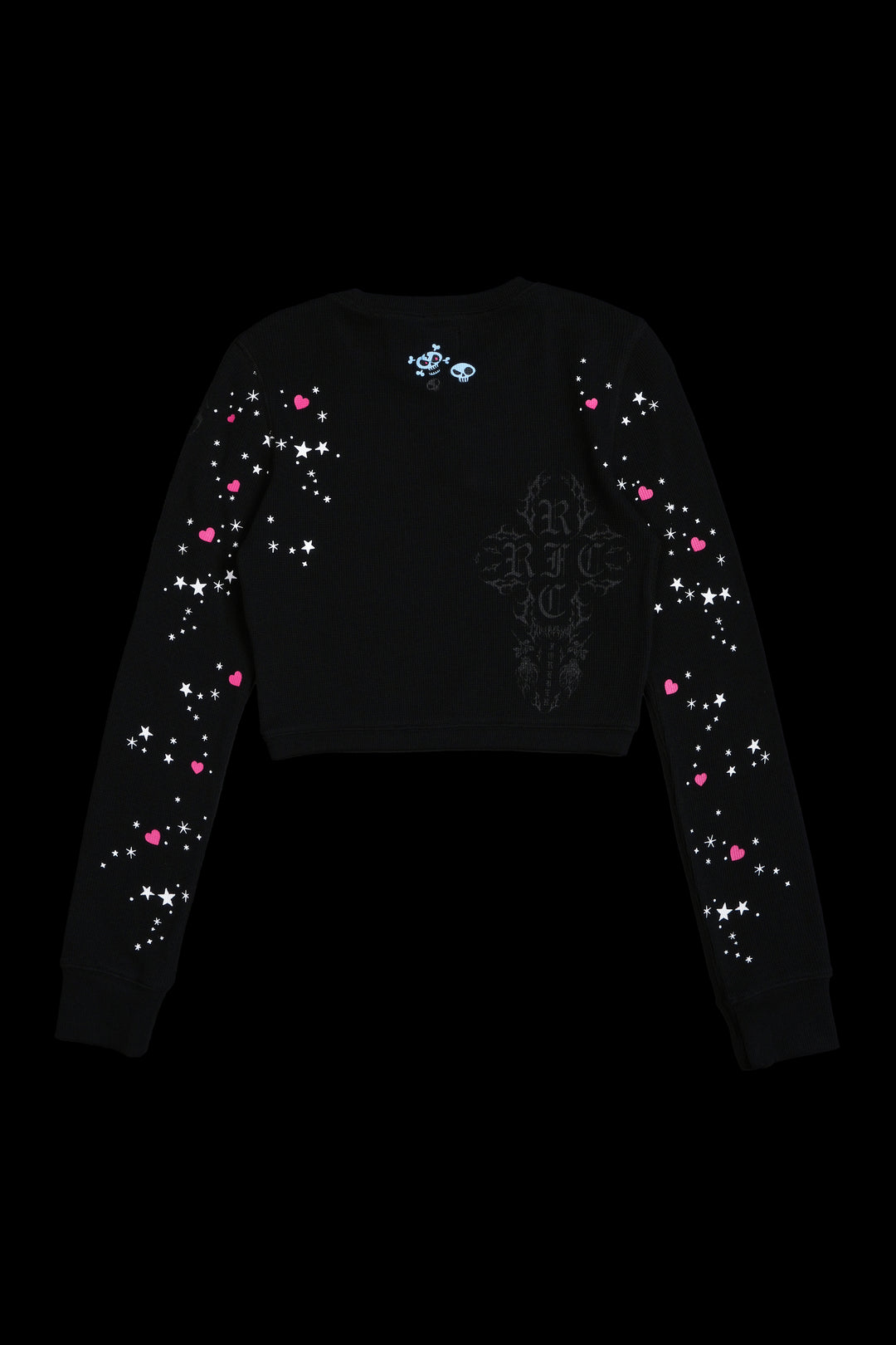 Contamination Crop Waffle Thermal in Black