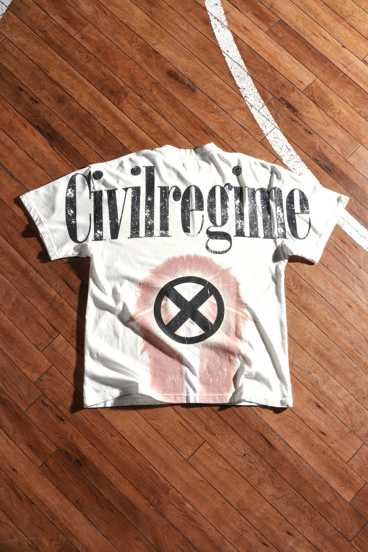 Laser Intention American Classic Oversized Tee in Butter