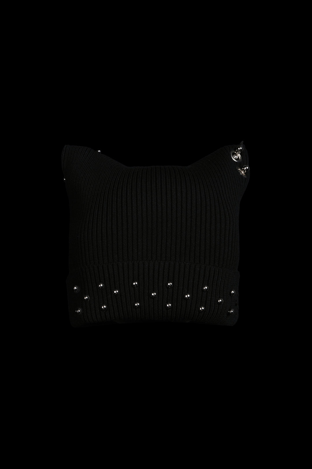 Eradicate Horns Beanie in Black