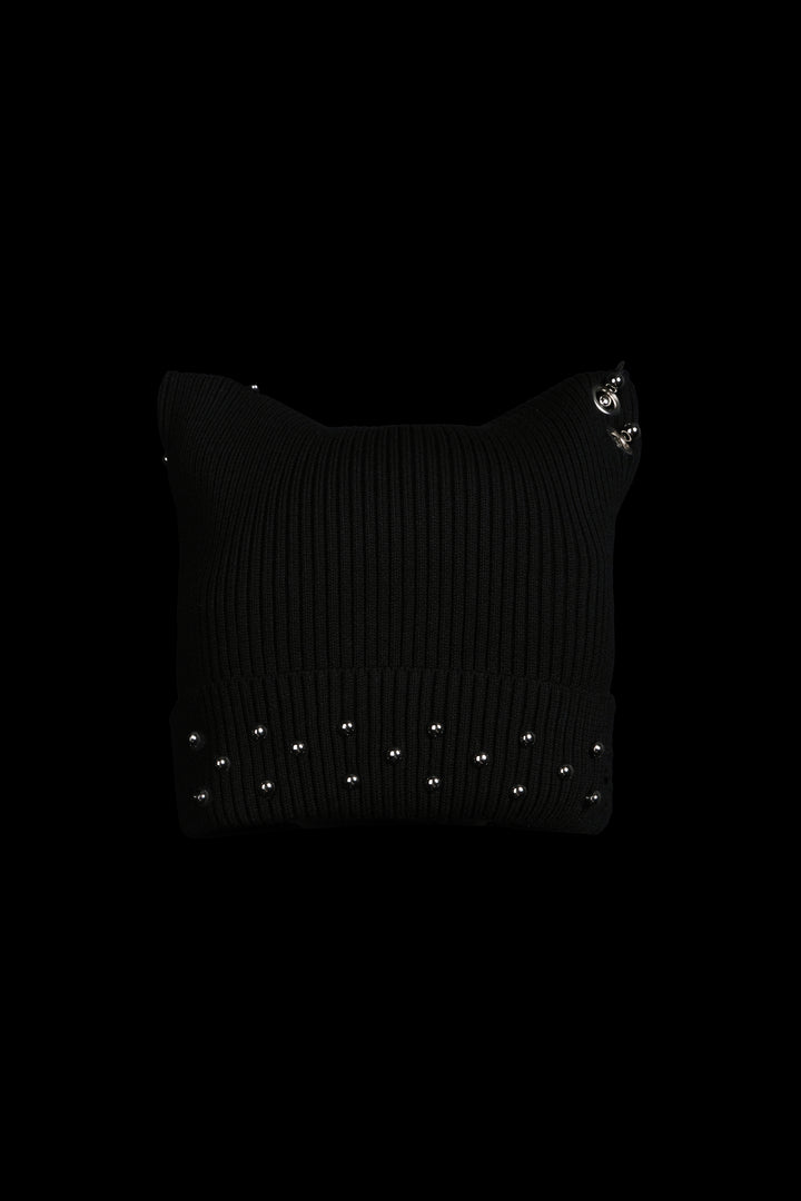 Eradicate Horns Beanie in Black