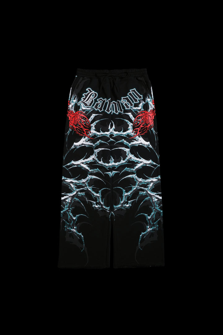 Dead In The Night Wraith Baggy Pants in Black