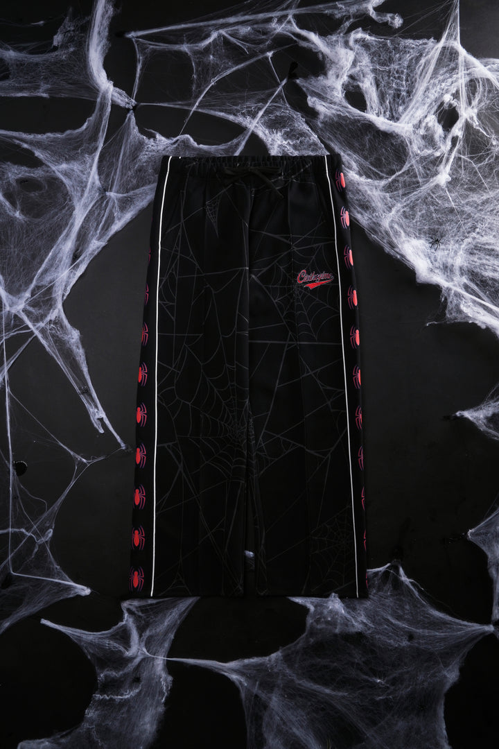 Spider Chaos Track Pants in Black