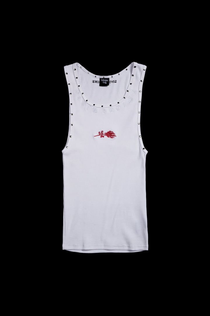 Revenge Tank Top in White