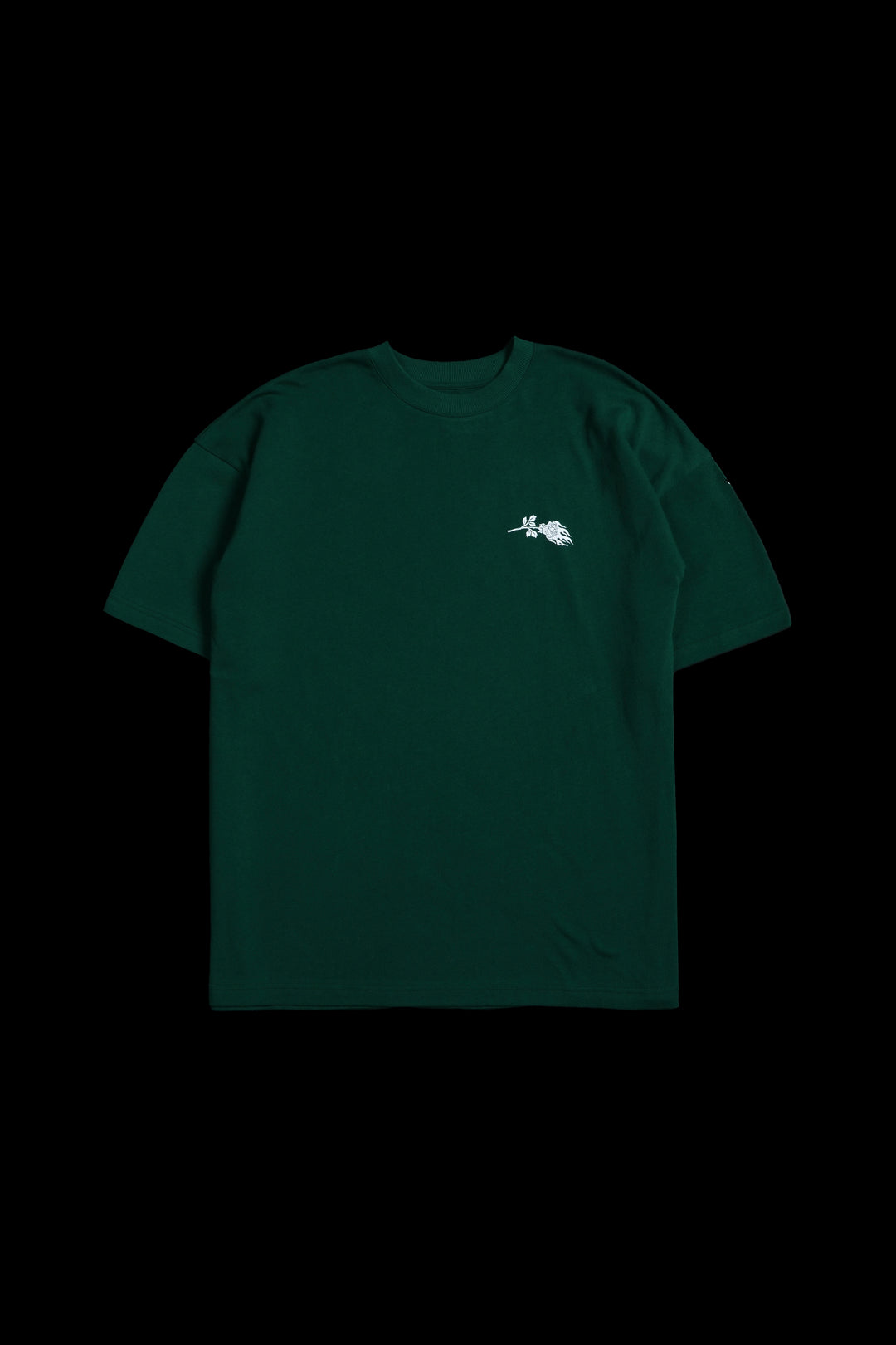 Concrete x Mexico American Classic Oversized Tee in Deep Green