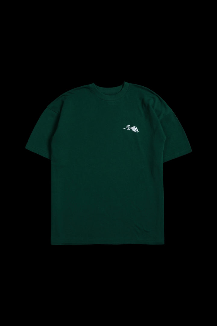 Concrete x Mexico American Classic Oversized Tee in Deep Green