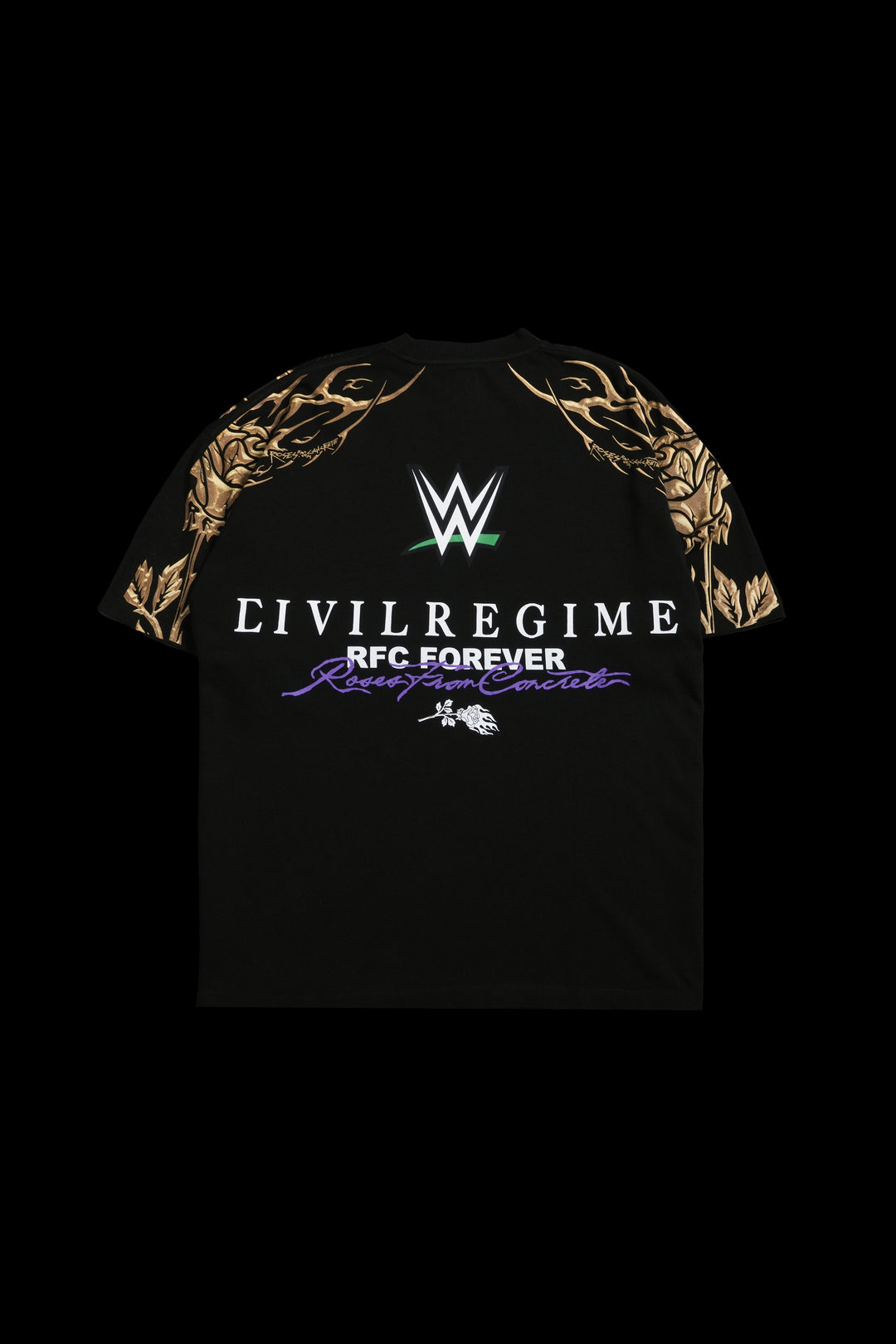Money In The Bank American Classic Oversized Tee in Black