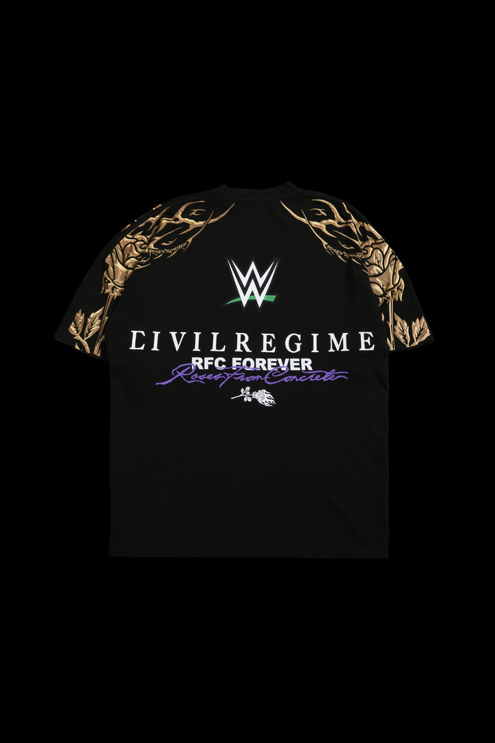 Money In The Bank American Classic Oversized Tee in Black