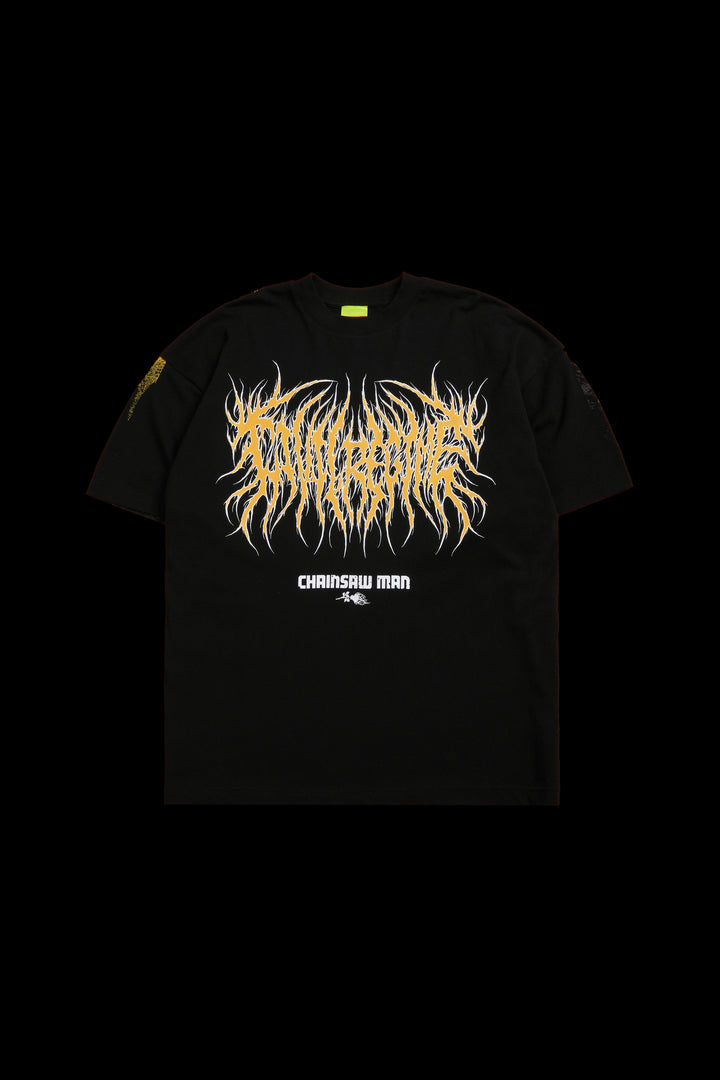 Makimas Rampage American Classic Oversized Tee in Black
