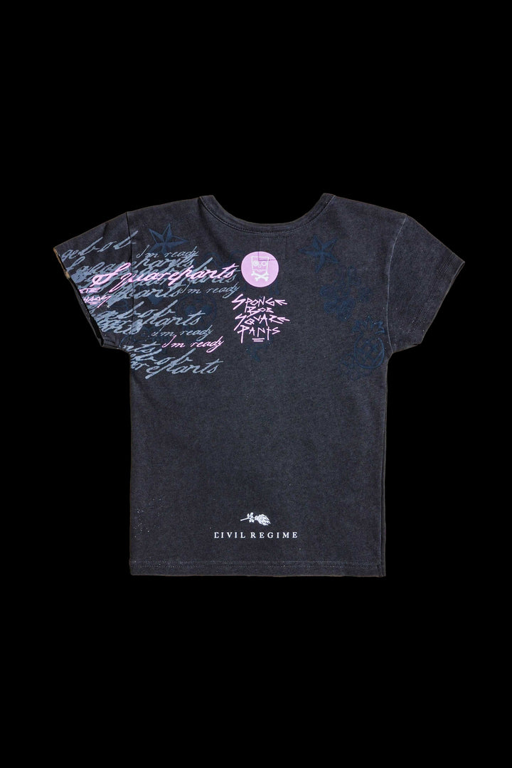 Low Tide Baby Tee in Vintage Ashes