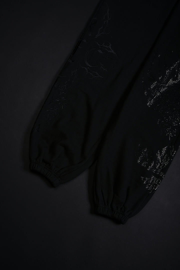 Stone Empire Lounger Sweat Pants in Black