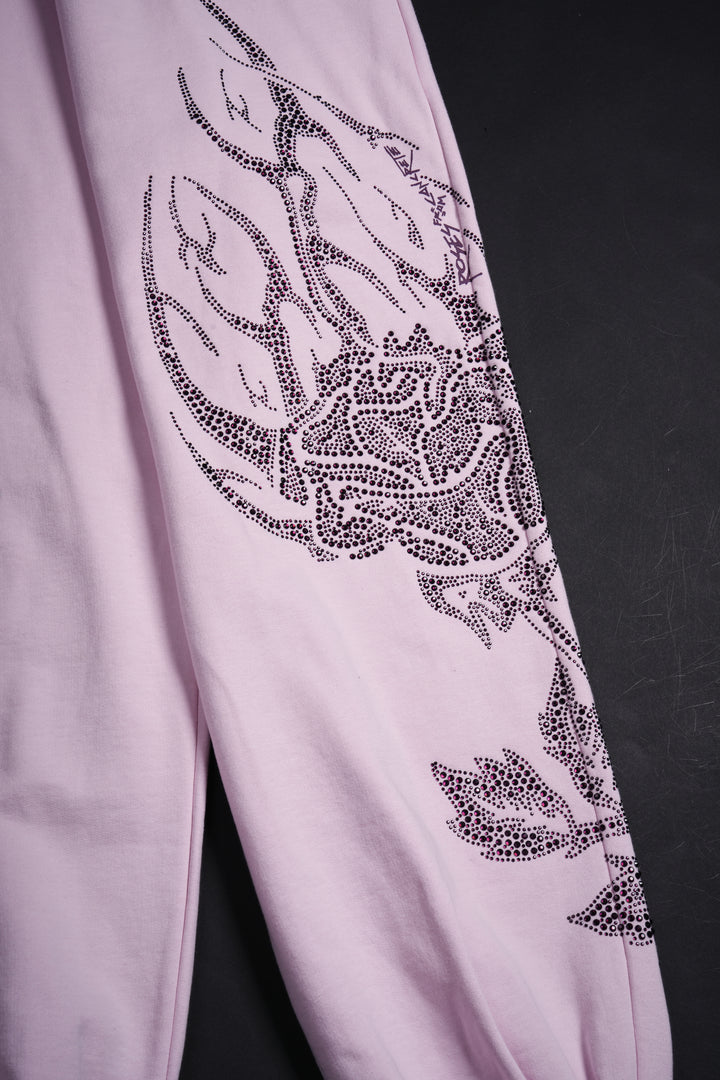 Stone Empire Lounger Sweat Pants in Baby Pink