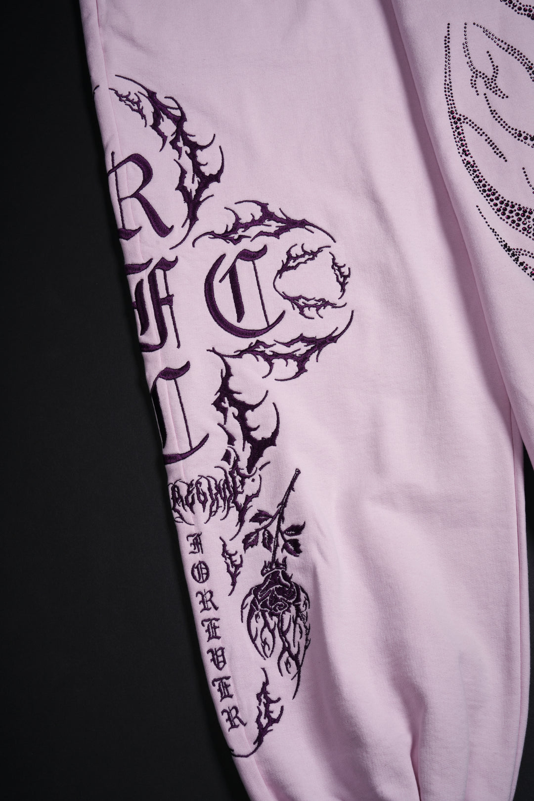 Stone Empire Lounger Sweat Pants in Baby Pink