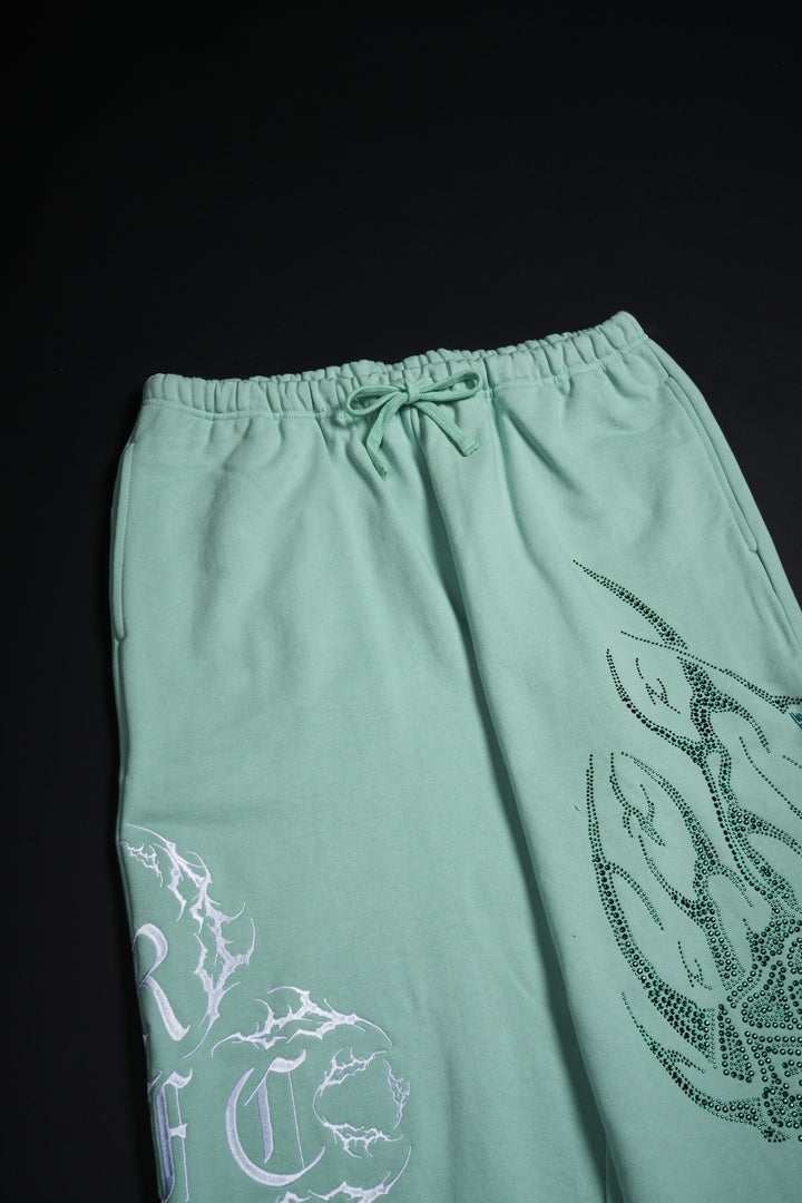 Stone Empire Lounger Sweat Pants in Sea Moss Green