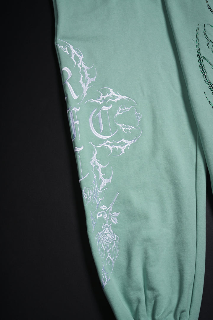 Stone Empire Lounger Sweat Pants in Sea Moss Green