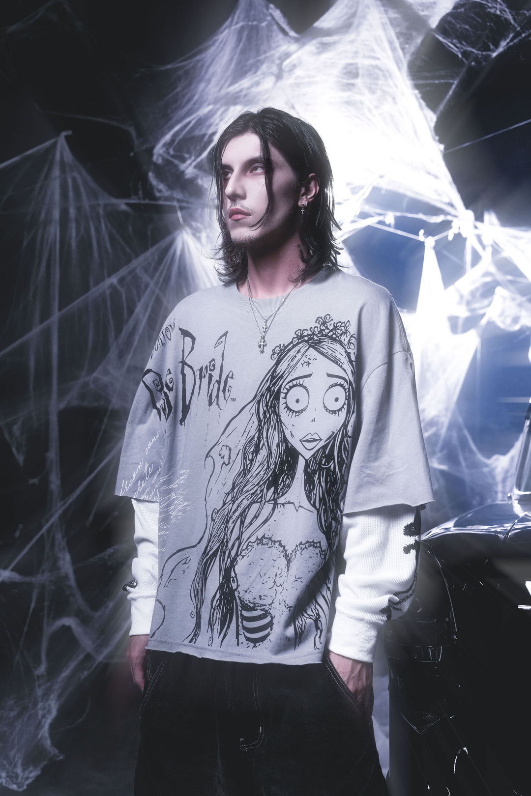 Dearly Departed 199X Twofer in Ash Gray/White