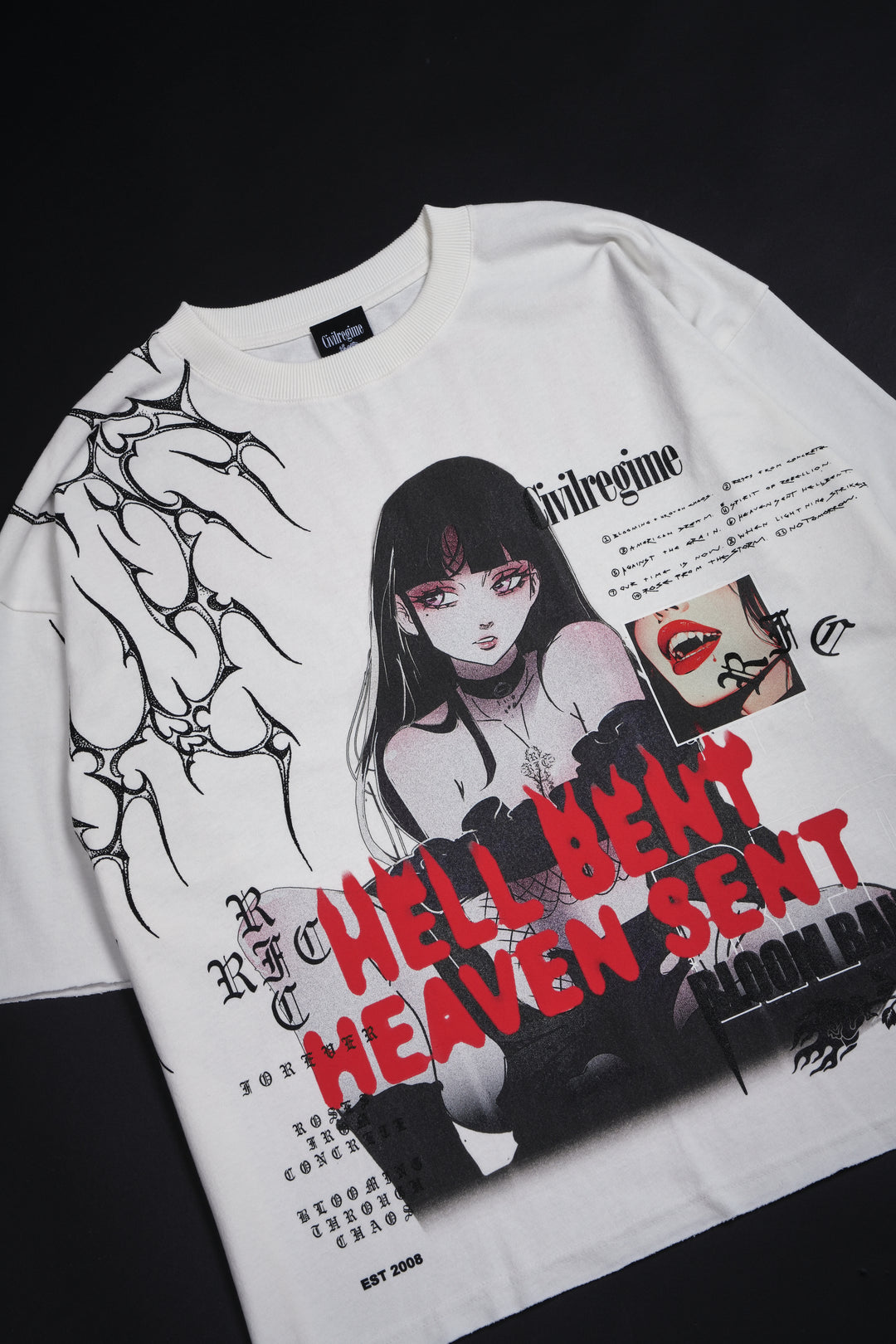 Bloom Bankai Temptress Dungeon Tee in Butter