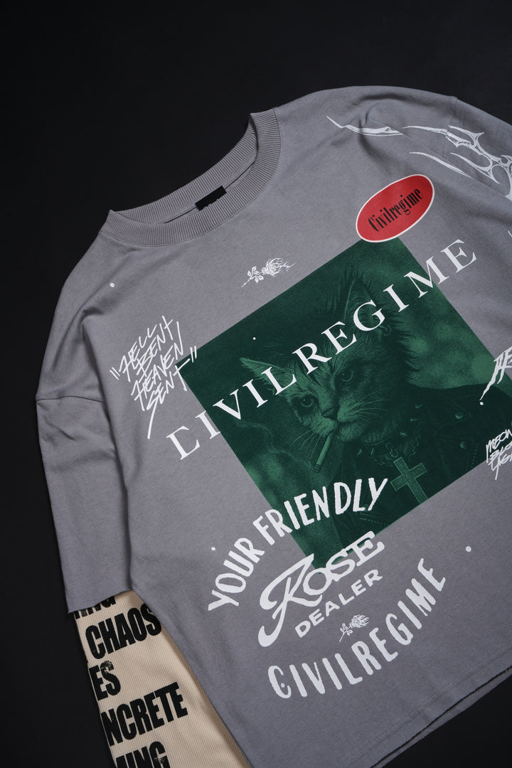 Rose Dealer 199X Twofer in Ash Gray/Butter