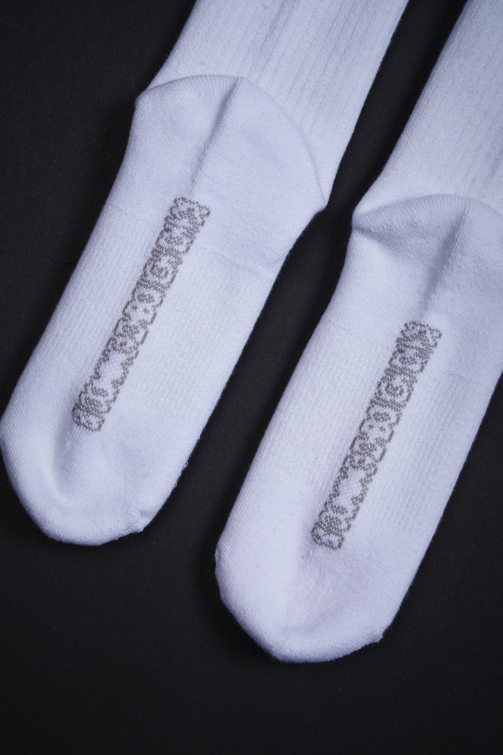 Blacklisted Socks in White