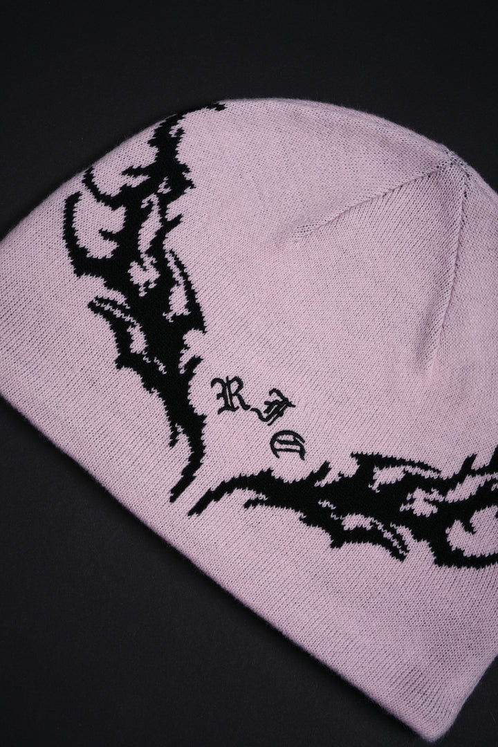 Wing Ridden Beanie 2.0 in Baby Pink