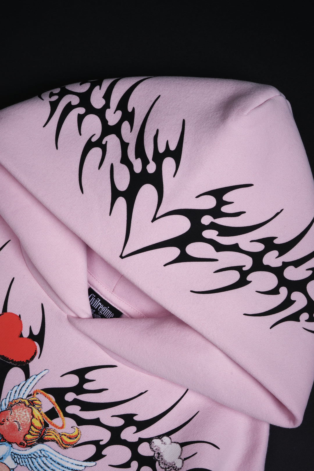 Angel Energy Forever Hoodie in Baby Pink