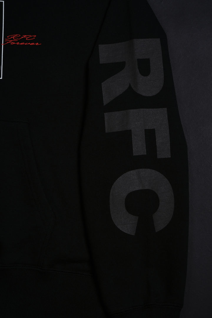 Roses Of Love Forever Hoodie in Black