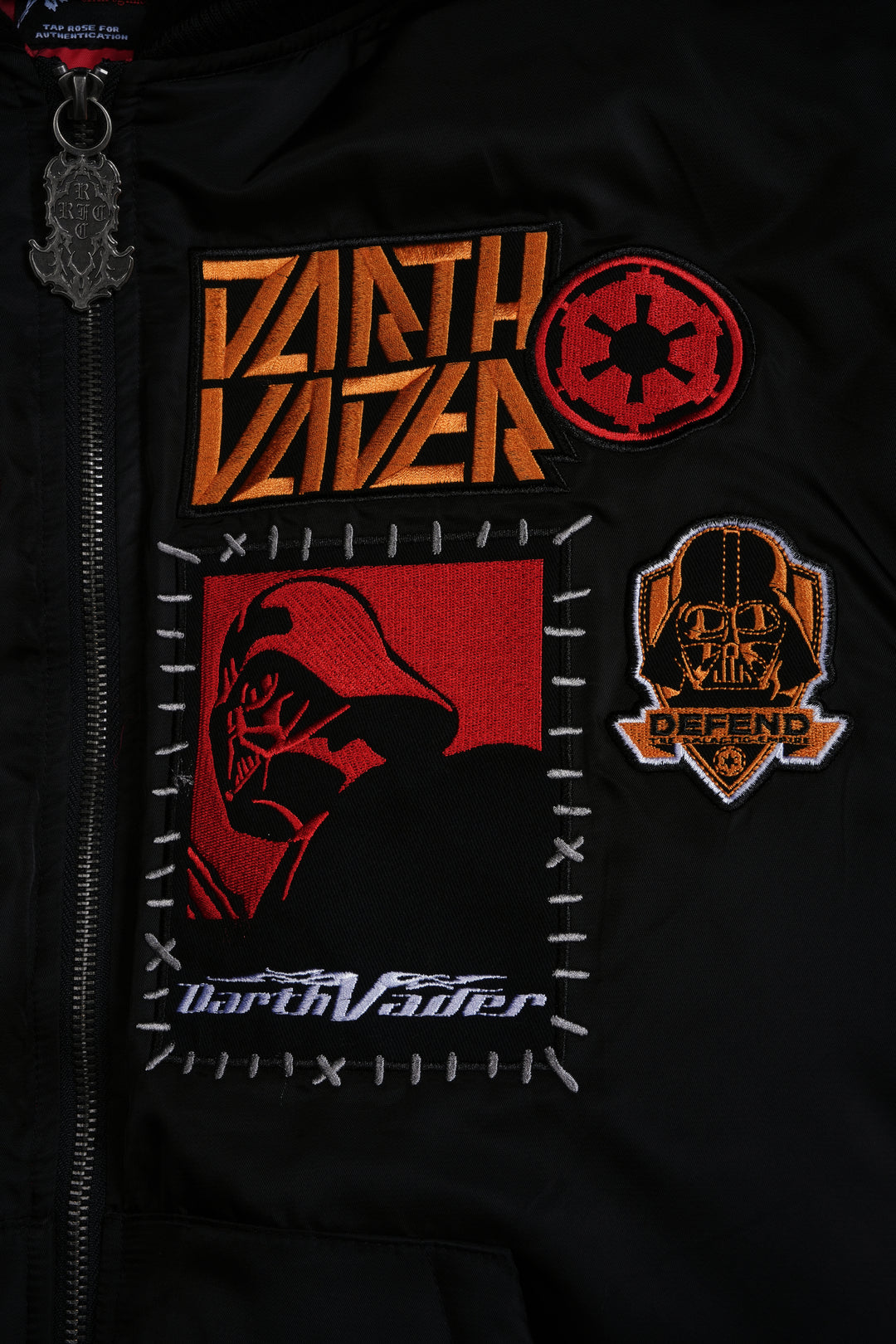 Phantom Concrete Bomber Jacket in Black