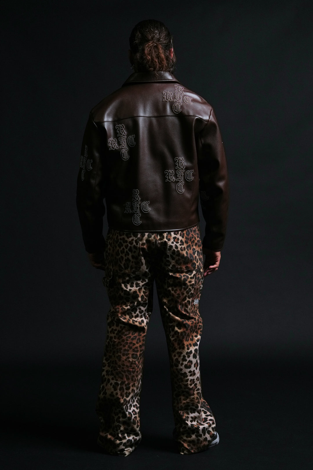 Manic Carpenter Pants in Leopard