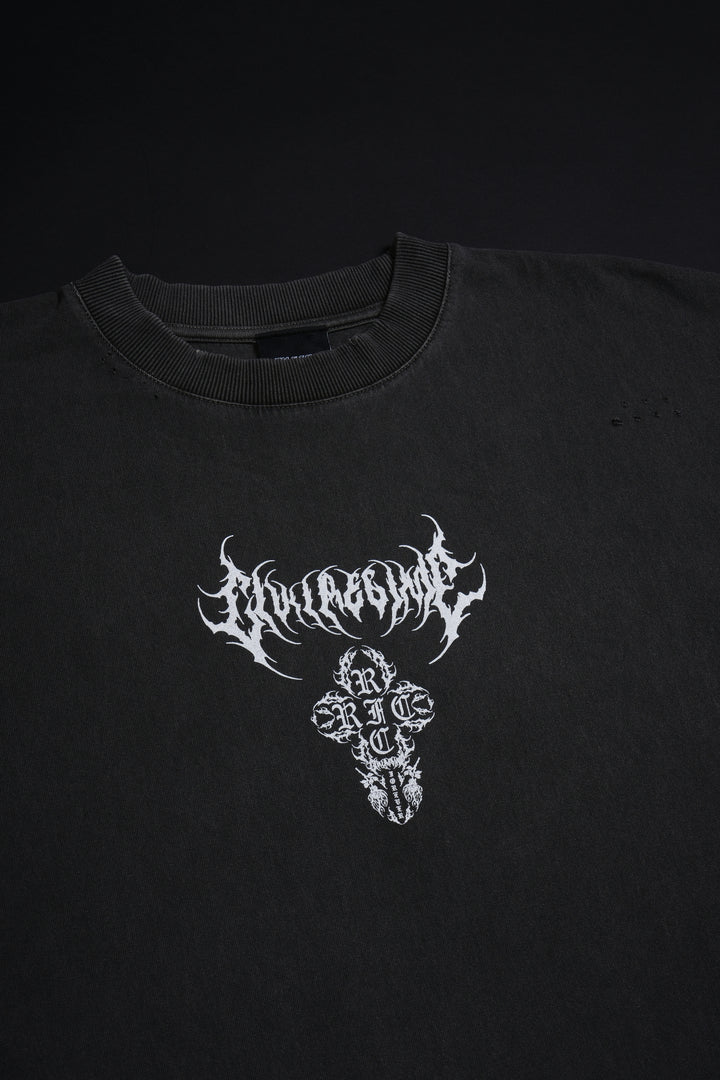 Reaper Blooming FMR Muscle Tee in Vintage Ashes