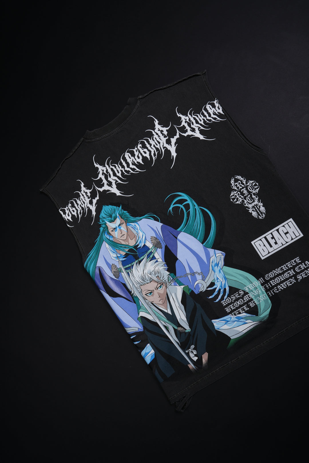 Reaper Blooming FMR Muscle Tee in Vintage Ashes