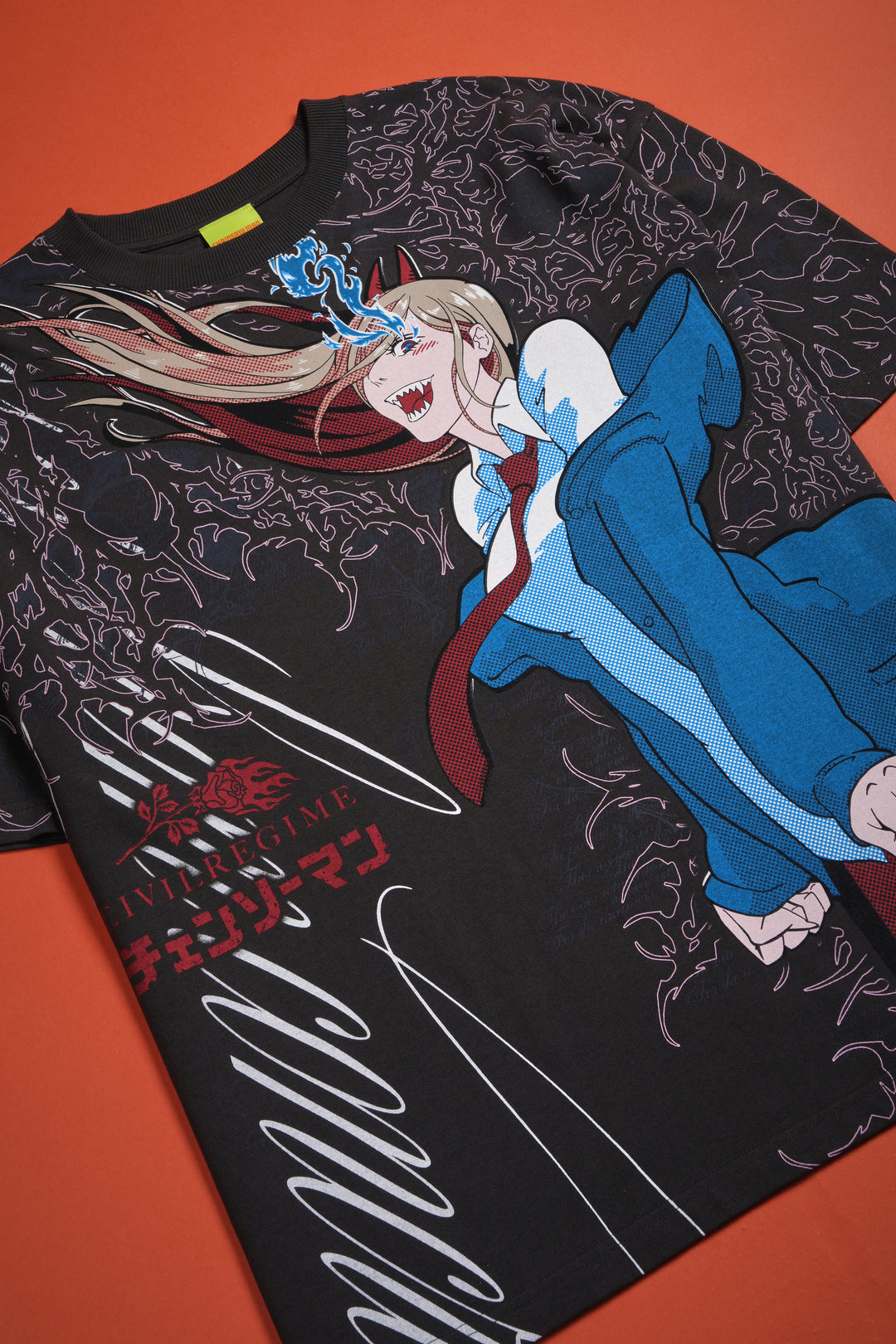 Blood Fiend 199X Oversized Tee in Vintage Ashes