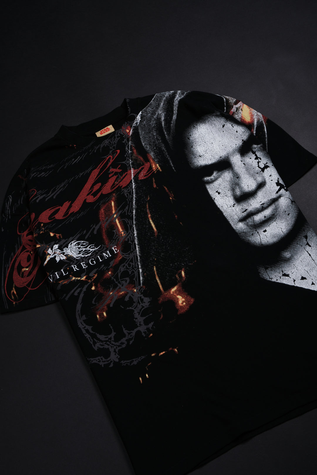 Rising American Classic Oversized Tee in Black