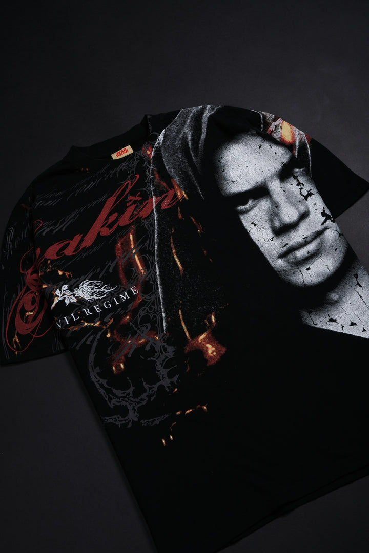Rising American Classic Oversized Tee in Black