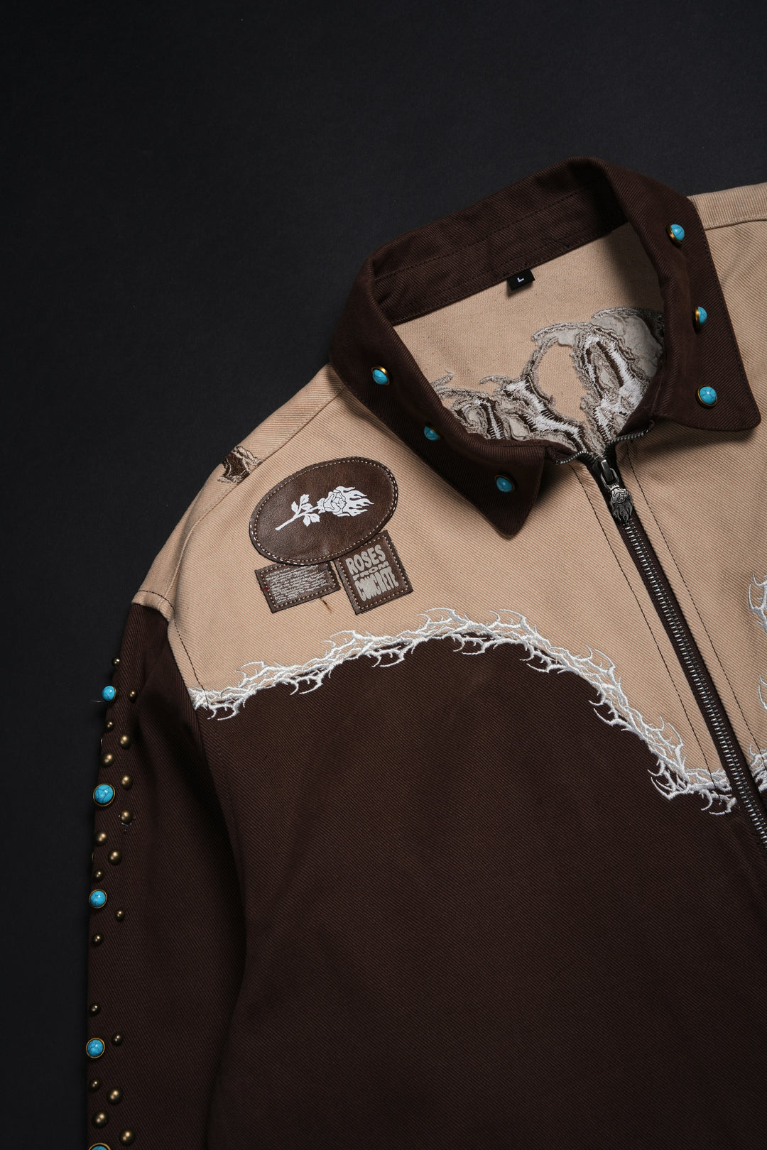 High Bounty Vince L/S Shirt in Sand/Fudge