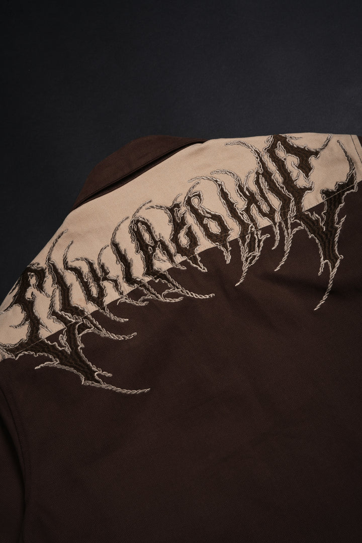 High Bounty Vince L/S Shirt in Sand/Fudge