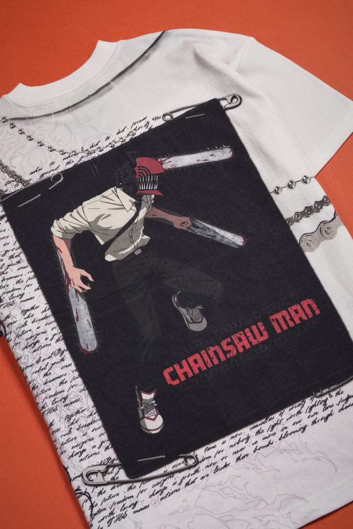 Daily Commute American Classic Oversized Tee in Butter