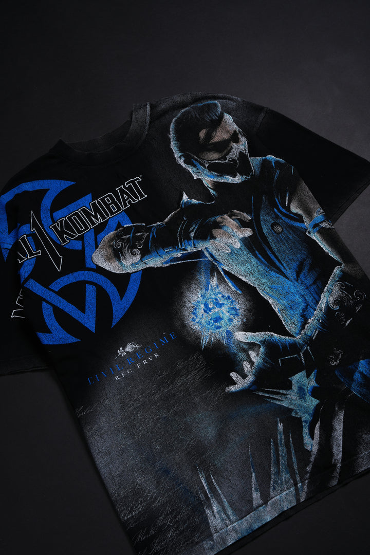 Sub-Zero Concrete Ice American Classic Oversized Tee in Vintage Black