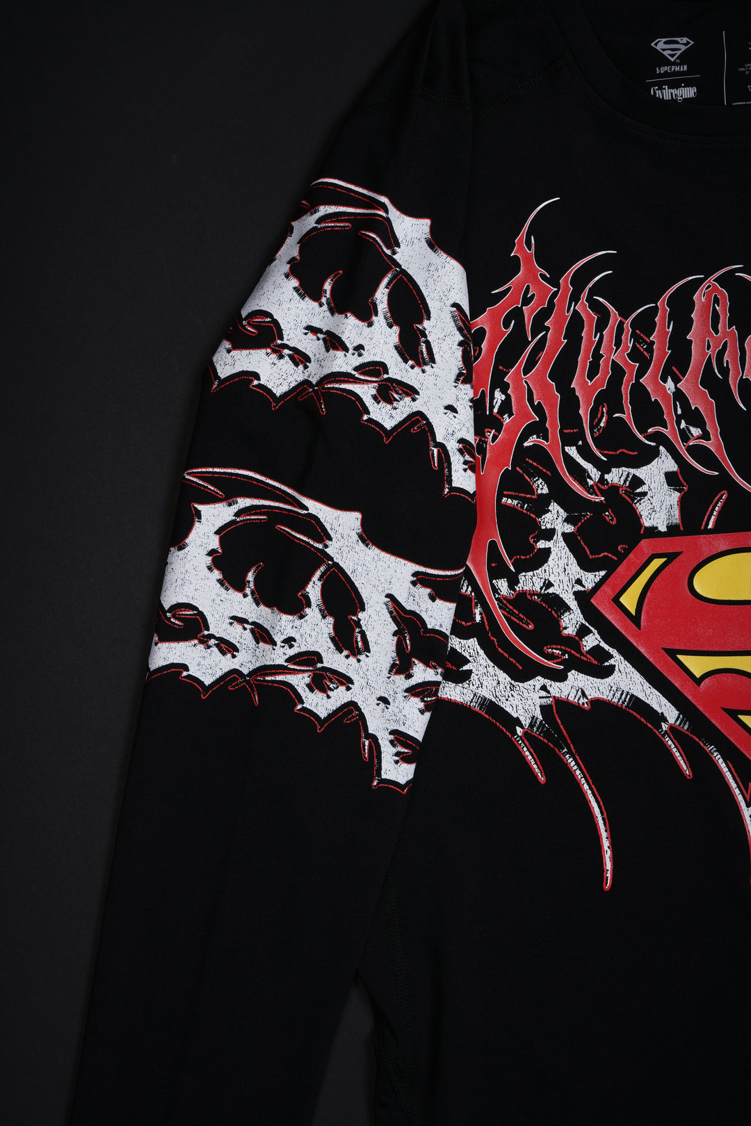Steel Mode Flex Scoop L/S Compression Shirt in Black
