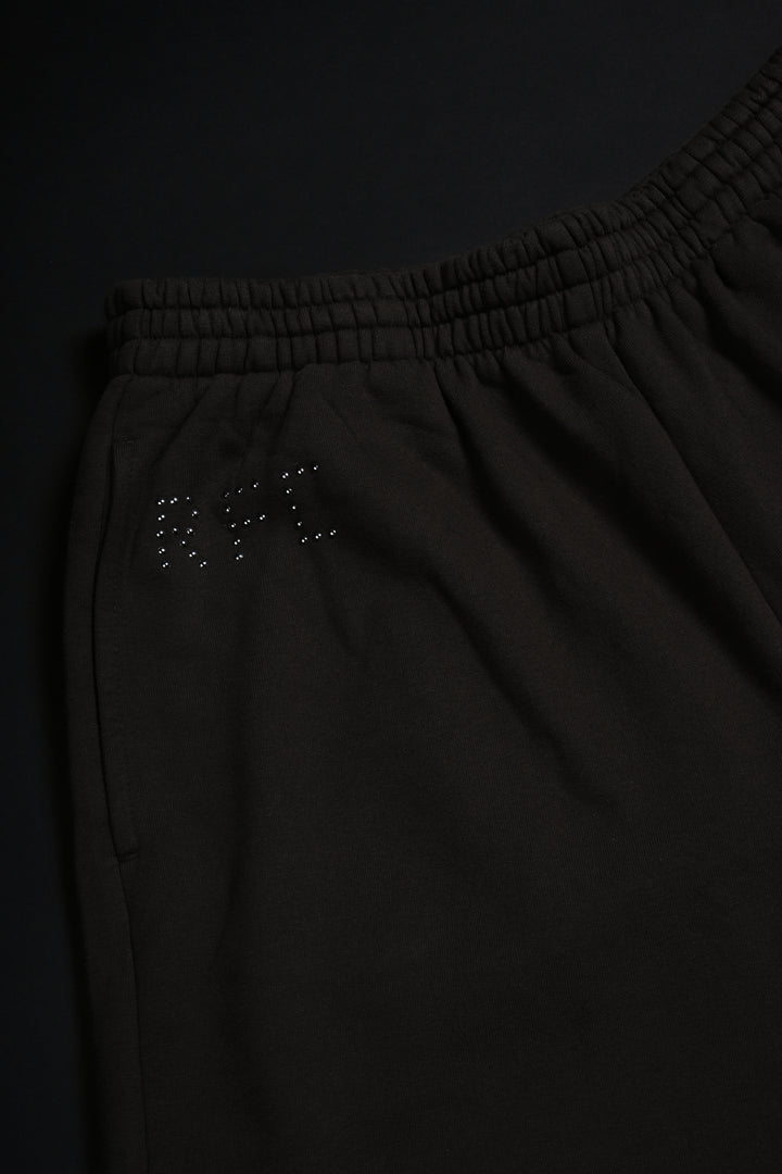 Civil Thorns Baggy Shorts in Brown