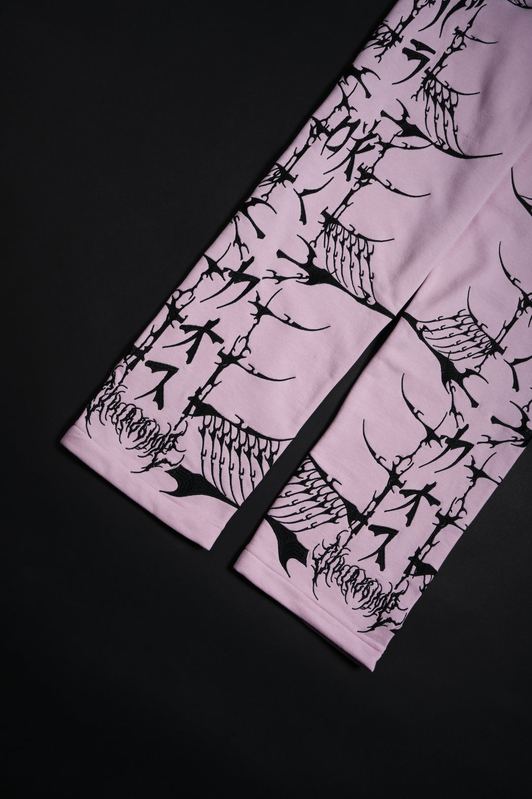 Bankai Brigade Wide Leg Pants in Baby Pink