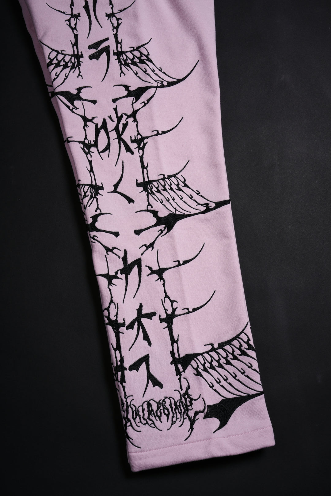 Bankai Brigade Wide Leg Pants in Baby Pink