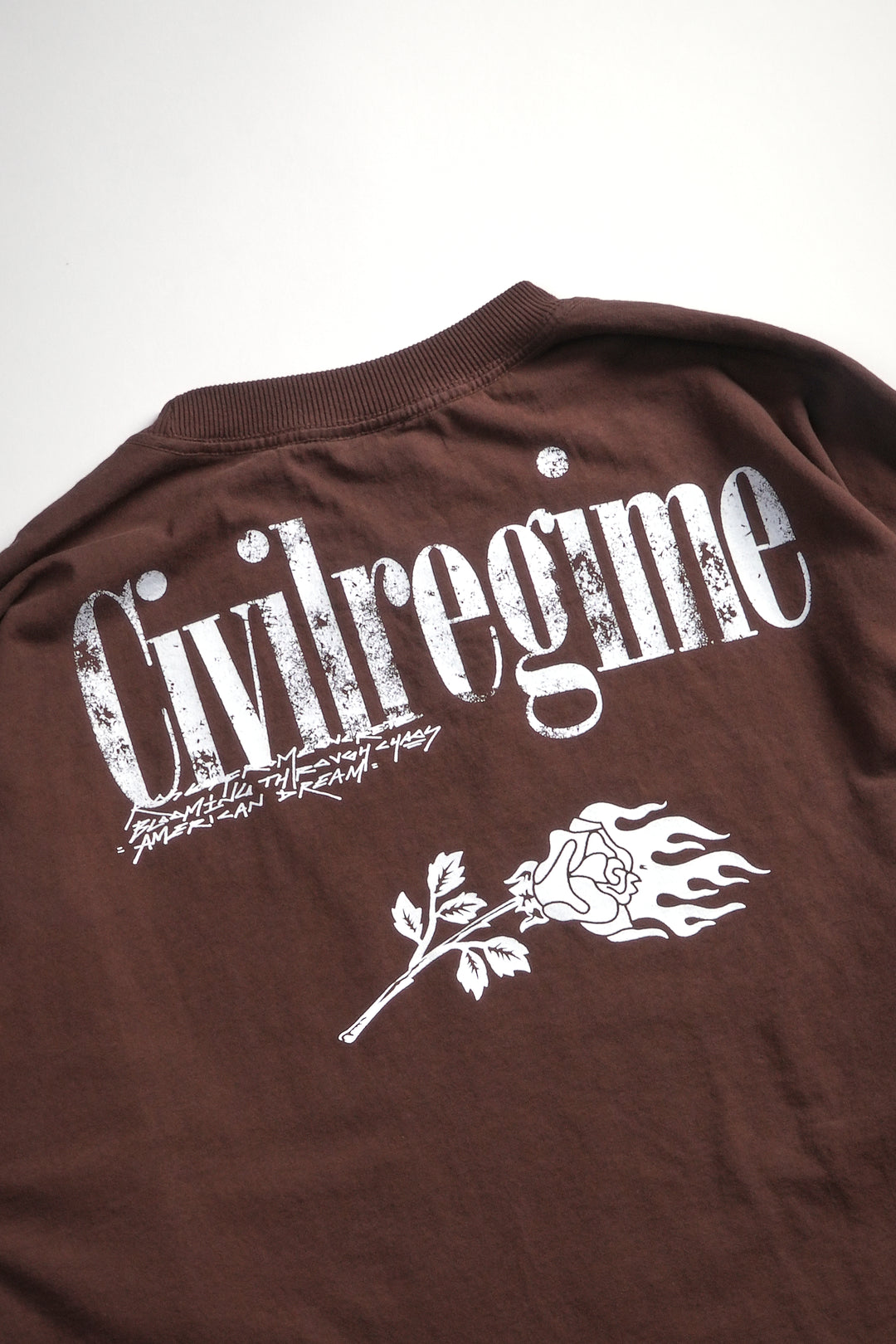 Spiderman Webs 199X Oversized Tee in Brown